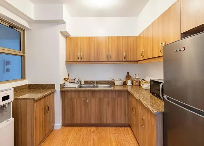 Appartement Coastal Inspired 2br I Fast Wi-fi I Near Bgc